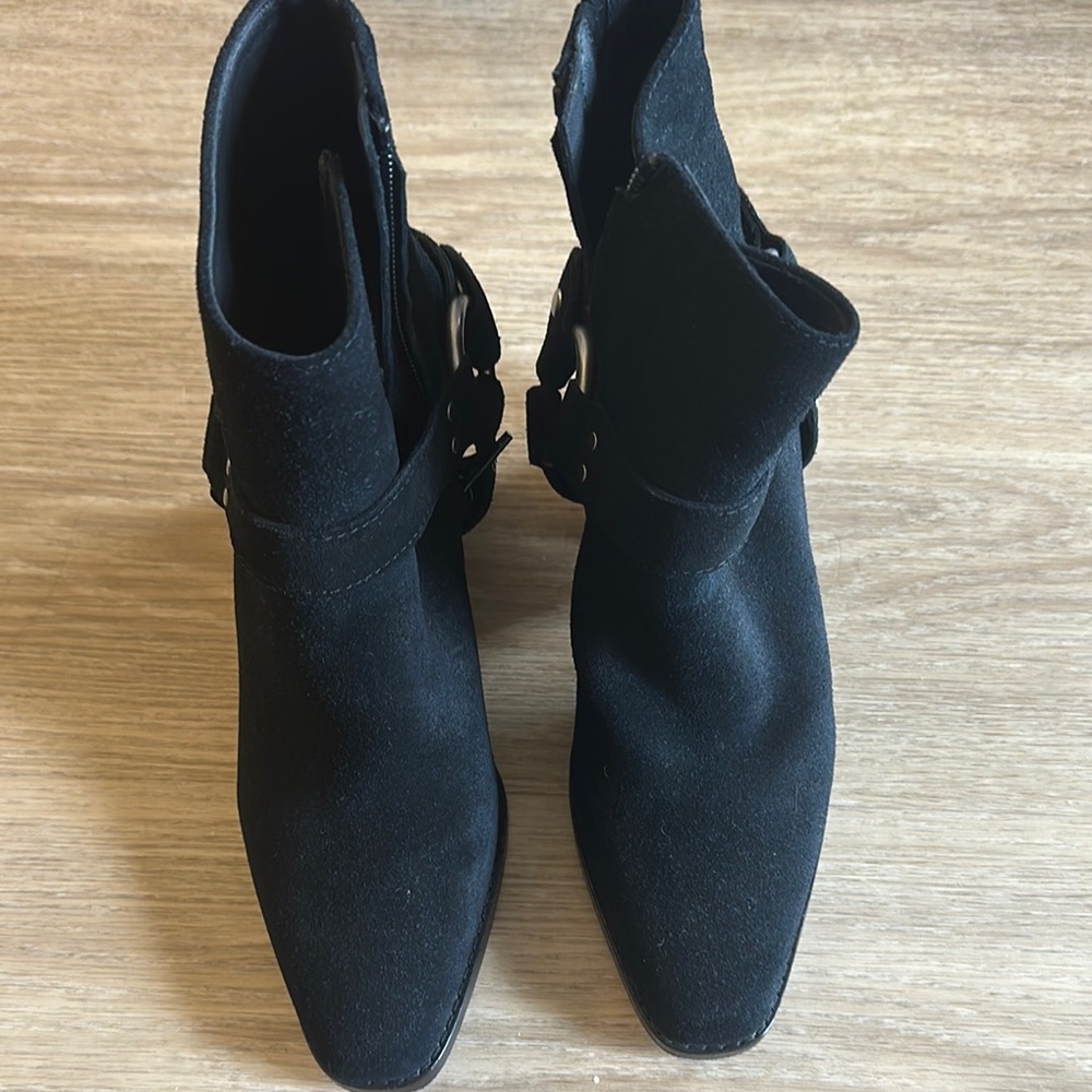 Paige booties Elegant Black Women's Ankle Boots